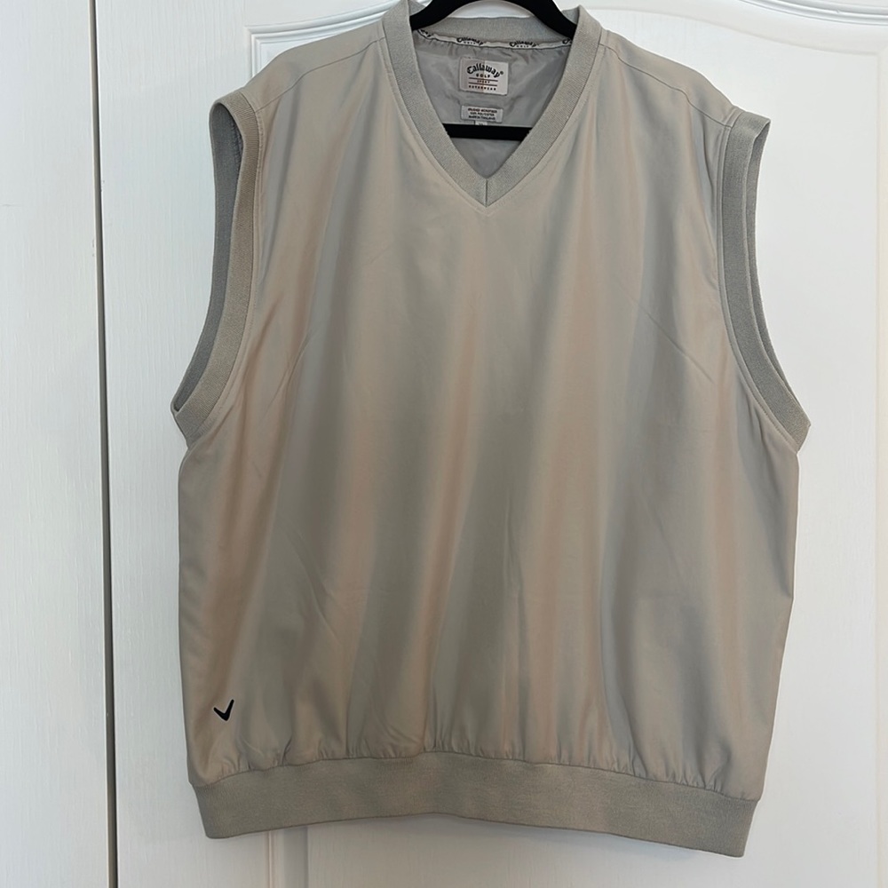 Callaway mens golf vest in EUC Size Xl